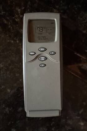 Sky-3301 Skytech Fireplace Remote With Timer And Receiver