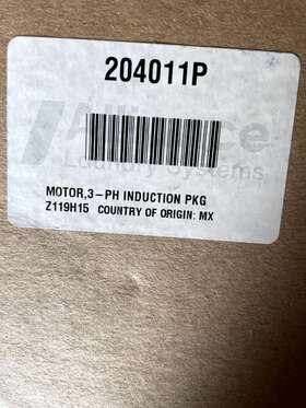 204011p Speed Queen Alliance Motor 3-ph Induction Pkg Genuine Oem New In Box