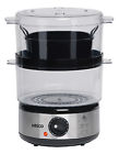 St-25f Unbranded Food Steamer With Rice Bowl Double Decker Bpa Free