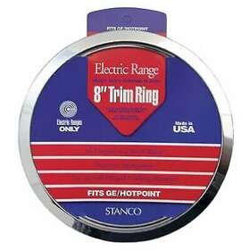 Stanco Metal Prod 076363110311 Electric Range Trim Ring Chromed Steel 8- Inch -gt-8