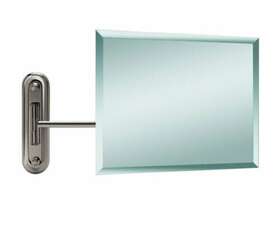 Mr3715-060 Sunbeam Wall Mount Rectangular Mirror For Makeup Or Grooming 1x Mag