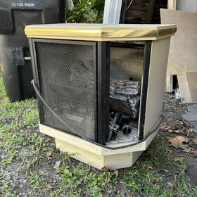 Adsb28 Temco Adsb36 Ventless Free Standing Gas Fireplace Model