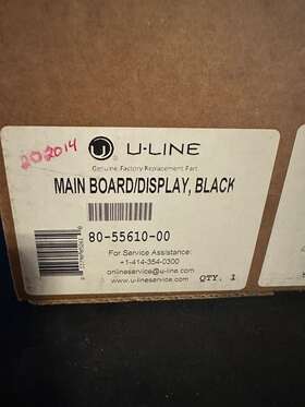 80-55610-00 U-line - Genuine Oem Uline Main Board/display Assy