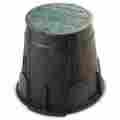 Vbrnd7 Rainbird 7in Green Round Valve Box With Lid 077985013844