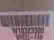 Wpw10323300 W10323300 Whirlpool New Wheel Fan Factory Certified