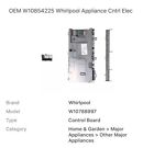 W10854225 Whirlpool Oem Appliance Cntrl Elec