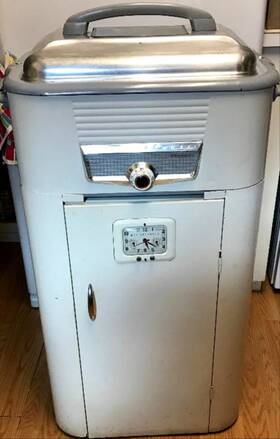 Rc611f Westinghouse Antique Roaster Oven Cabinet Combo Tested