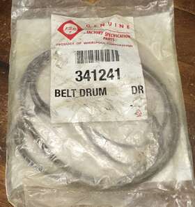341241 Whirlpool Dryer Drum Belt High Quality Original Oem - Old Stock