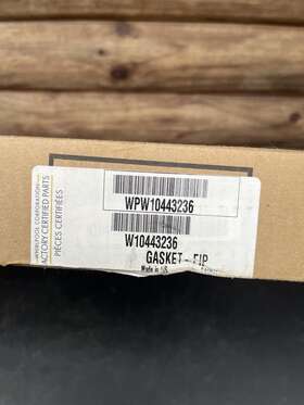 Wpw10443236 Whirlpool W10443236 Refrigerator Door Gasket - Genuine Part Nob