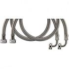 Wm72ssl2pk Certified Appliance Braided Stainless Steel Washing Machine Hose With Elbow 72 In 086844672009