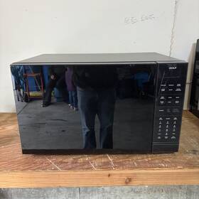 Mc24 Wolf Convection Microwave Oven Countertop Black With Trim Kit Built In