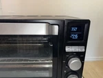 Calphalon Quartz Heat Countertop Convection Toaster Oven, Model TSCLTRDG3-AF. Fixed Price $76.00.