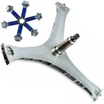 Samsung WF42H5000AW/A2-00 WF42H5200AW/A2-00 WF42H5600AW/A2 Flange Shaft Assy. Fixed Price $102.92.