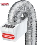 Deflecto Dryer Lint Trap Kit, Indoor Venting With Supurr-flex Flexible Metallic. Fixed Price $28.21.