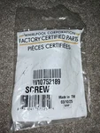 W10752187 For Whirlpool Washing Machine Screw, New. Fixed Price $7.99.