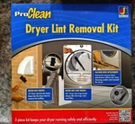 Dryer Lint Removal Kit 3 Piece By Pro Clean ( Brand New ). Fixed Price $8.95.