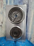 Jenn Air Electric Coil 2 Burner Cartridge A100-C A109-C Stainless. Fixed Price $89.00.