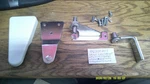 WP2213360, WP2261963, WP2254618, WP2254473 Whirlpool Hinge Set White Cap. Fixed Price $55.00.