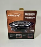Brentwood TS-321BK 1,000-WATT Single Electric Burner (black) New Box. Fixed Price $23.95.