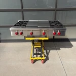 Wolf 48" Gas Rangetop SRT484CG Burner Infrared Griddle Charbroiler Stainless. Fixed Price $3399.00.