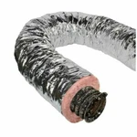 Master Flow F8IFD10X300 10"X25' Insulated Flexible Duct R8 Silver Jacket. Fixed Price $129.99.