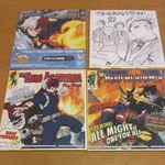 My Hero Academia Art Board Shikishi 4PC Set You Next Izuku Bakugo Rare Bonus. Fixed Price $80.73.