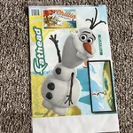 Fathead Disney Frozen Olaf Snowman 18" Wall Graphic Decal. Fixed Price $8.90.