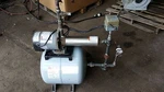 Teel 4P834 14 Gallon Horizontal Precharged Water Tank & 1/2HP Dayton 9K861B Pump. Fixed Price $190.00.