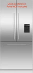 Fisher & Paykel 36" Panel Ready Built-in French Door Refrigerator RS36A80U1N. Fixed Price $5382.00.