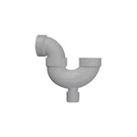 Genova 1-1/2" P-trap W/cleanout. Fixed Price $11.98.