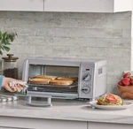 Black+decker 4-SLICE Stainless Steel Toaster Oven (silver) TO1700SG. Fixed Price $24.64.