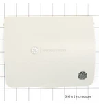 WP71X10033 Ge Control Cover W/logo.. Fixed Price $17.58.