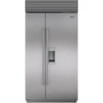 Sub Zero CL4250SD/S/P 42" Side By W/ Dispenser & Pro Handles. Fixed Price $12426.25.