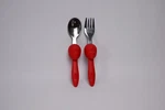 Disney Store Marvel Spider-man Fork And Spoon Flatware Set. Fixed Price $7.99.