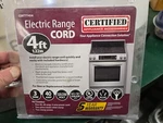 Certified Appliance Accessories Ft 3 Wire 40 Amp Electric Range Cord. Fixed Price $25.00.