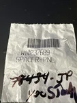 W10237689 Sealed Bag Genuine Whirlpool Oem Side Panel Spacer. Fixed Price $28.99.