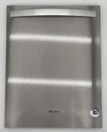 Great Condition Whirlpool Dishwasher Door Panel & Handle 4396265 Free Shipping. Fixed Price $190.34.