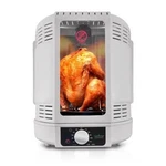 Nutrichef Vertical Countertop Rotisserie Electric 700W Oven - White PKRT15. Fixed Price $122.99.
