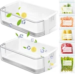 2 Pack Upgraded DA97-13805A Refrigerator Door Bin Shelf Compatible With Samsung. Fixed Price $132.31.