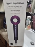 Dyson Supersonic Professional Hair Dryer Purple Black Ionic Diffuser Attachments. Fixed Price $200.00.