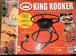 King Kooker 110-17PKT 12-INCH Portable Propane Outdoor Cooker With 17-INCH Flat. Fixed Price $55.00.