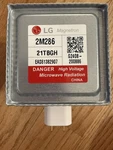 Damaged - Lg EAS61382907 Microwave Magnetron. Fixed Price $30.80.