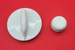 Genuine Washer Whirlpool Knob Set PART#W10453946 W10453948. Fixed Price $9.74.