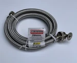 5 Ft. Braided Stainless Steel Dishwasher Connector Elbow Appliance Sink DW60SSL. Fixed Price $21.99.