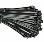 Bulk Lot (10 PACKS/500 Ties) 32 Heavy Duty 175 Lb Uv Black Nylon Zip Cable. Fixed Price $122.50.
