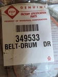 349533 341241 Genuine Oem Fsp Whirlpool Dryer Drum Belt New. Fixed Price $15.00.