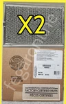 2 Pack Whirlpool 4358853 Genuine Oem Grease Filter For Range Hoods New Sealed. Fixed Price $20.99.