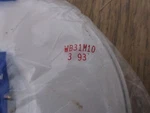 Gas Range White Porcelain Burner Bowls Part #WB31M10 (slight Flaws). Fixed Price $10.00.
