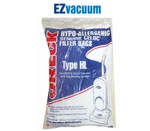 Genuine Oreck HB8PK Type Hl Halo HEPA13 Vacuum Bags. Fixed Price $188.56.