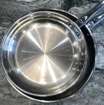 Berghoff Professional 18/10 Stainless Steel 10" & 12 Set Frying Pans Cookware. Fixed Price $85.99.
